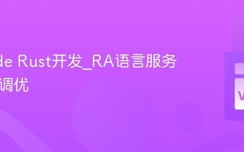VSCode Rust开发_RA语言服务器深度调优