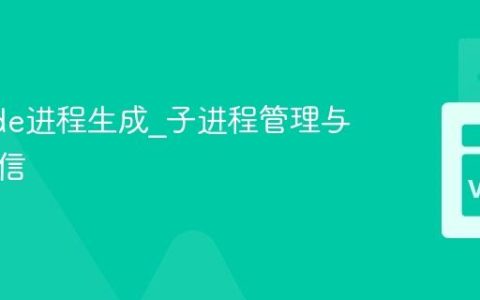 VSCode进程生成_子进程管理与交互通信