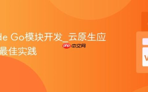 VSCode Go模块开发_云原生应用开发最佳实践