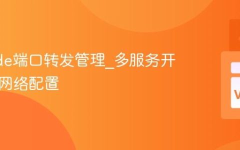 VSCode端口转发管理_多服务开发环境网络配置