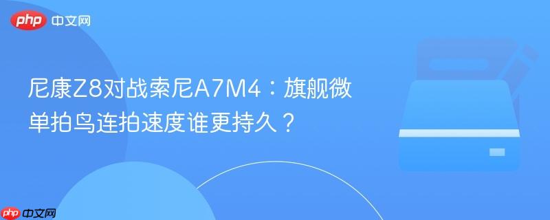 尼康Z8对战索尼A7M4:旗舰微单拍鸟连拍速度谁更持久?