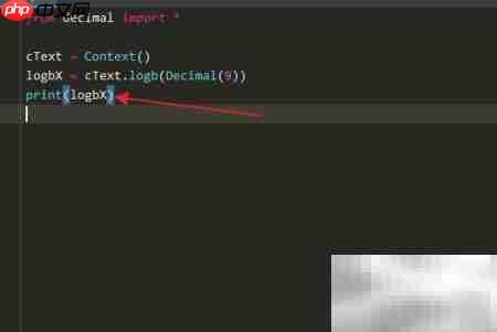 Python中Context类型logb()用法