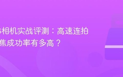 尼康Z8相机实战评测：高速连拍下的追焦成功率有多高？