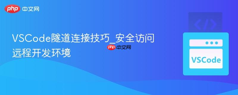 vscode隧道连接技巧_安全访问远程开发环境