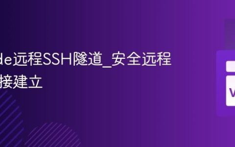 VSCode远程SSH隧道_安全远程开发连接建立