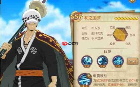 航海王燃烧意志航路探险和之国罗buff推荐
