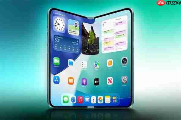 屏下镜头+苹果最大电池!iPhone Fold前瞻