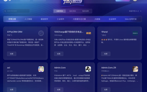 拉票冲榜正当时！Gitee 年度评选曝光扶持全面升级