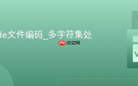 VSCode文件编码_多字符集处理方案