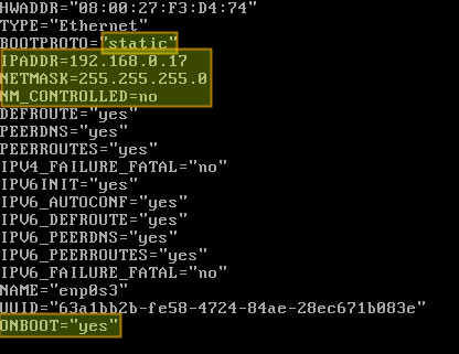 CentOS 7配置静态IP地址的两种方法