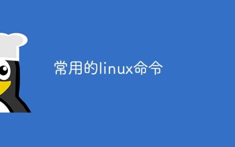 常用的linux命令