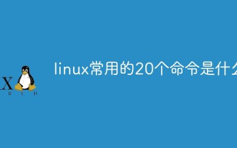 linux常用的20个命令是什么