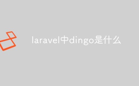 laravel中dingo是什么