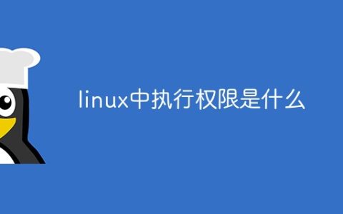 linux中执行权限是什么