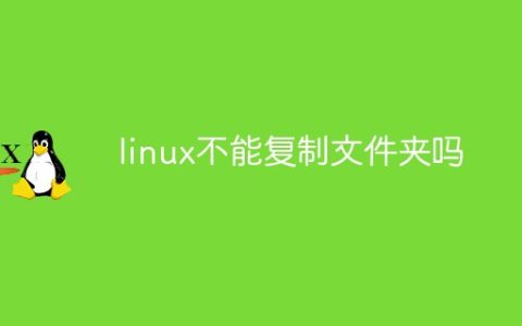 linux不能复制文件夹吗