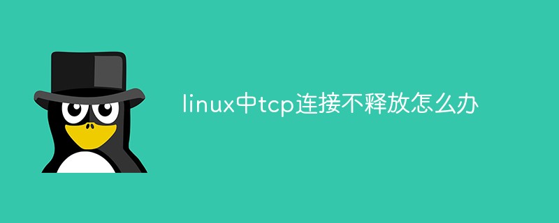 linux中tcp连接不释放怎么办