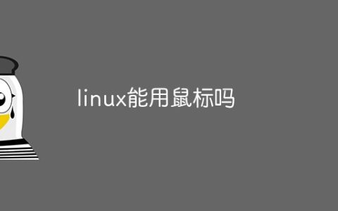 linux能用鼠标吗