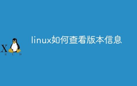 linux如何查看版本信息