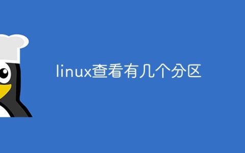 linux查看有几个分区