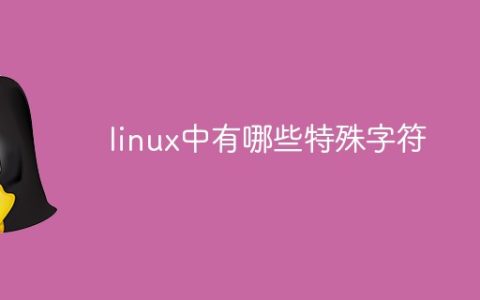 linux中有哪些特殊字符