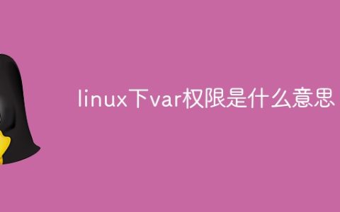 linux下var权限是什么意思