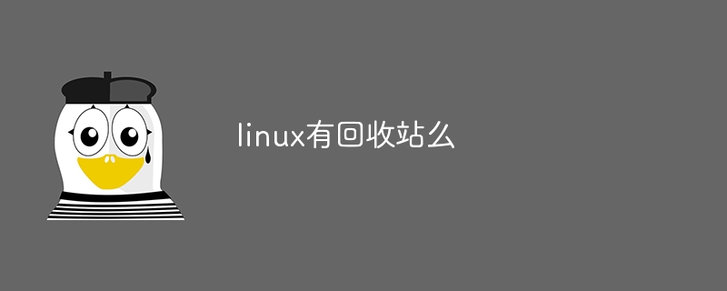 linux有回收站么