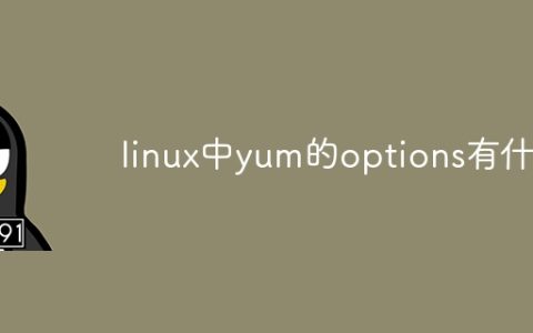 linux中yum的options有什么
