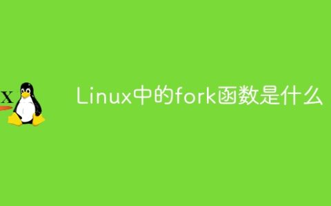 Linux中的fork函数是什么