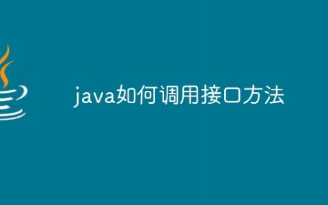 java如何调用接口方法