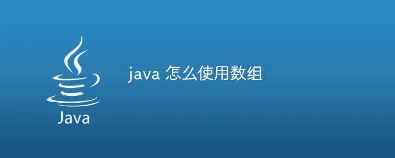java 怎么使用数组