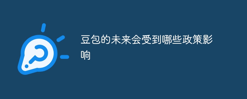 豆包的未来会受到哪些政策影响
