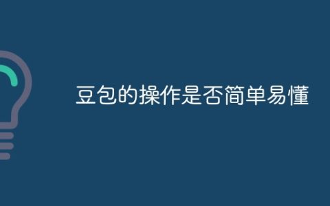 豆包的操作是否简单易懂