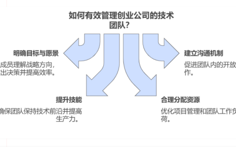 如何有效地管理创业公司的技术团队
