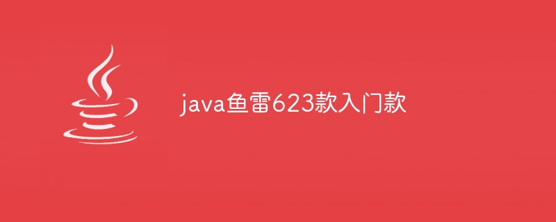 java鱼雷623款入门款