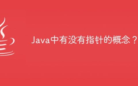 Java中有没有指针的概念？