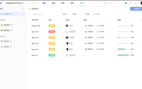 分享7款主流敏捷项目管理系统：2025新整理