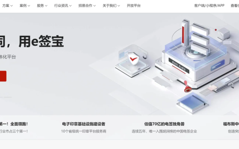 十大主流电子合同签署平台盘点