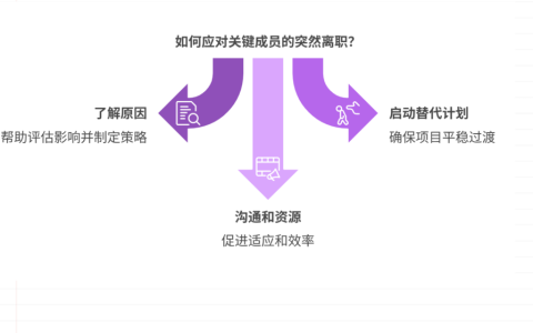 如何应对关键成员突然离职