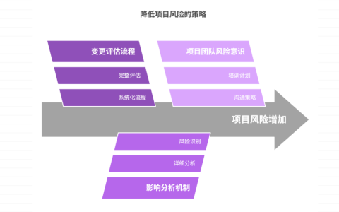 缺乏需求变更的影响评估，如何降低项目风险