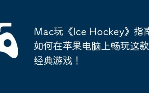 Mac玩《Ice Hockey》指南，如何在苹果电脑上畅玩这款经典游戏！