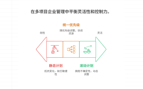 如何制定既灵活又具可控性的多项目计划
