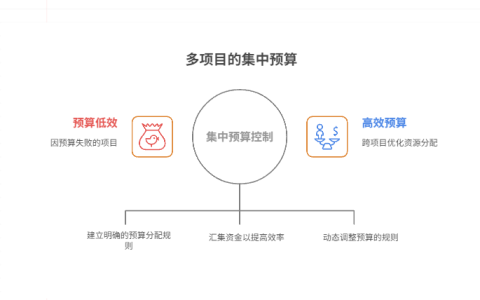多项目预算如何集中管控与动态调整