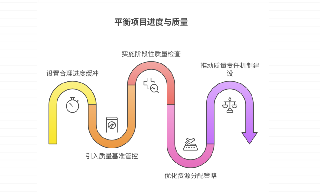 项目进度压缩影响质量,如何平衡进度与质量