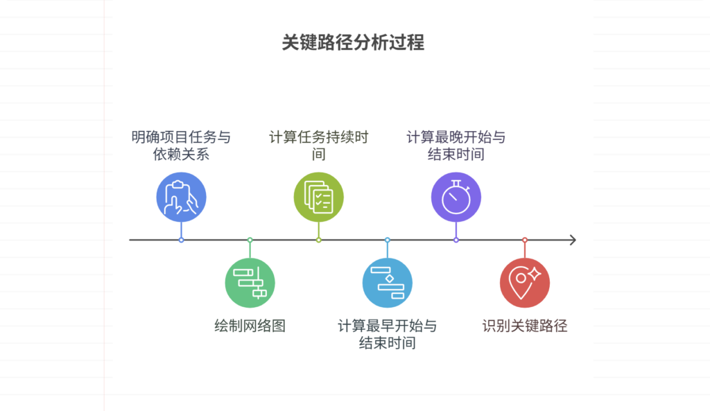 无法判断项目进度中的关键路径,如何进行关键路径分析