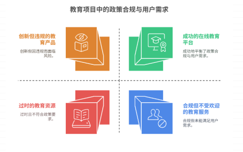 教育行业项目如何平衡用户需求与政策限制？