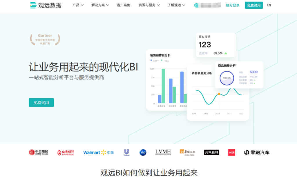 国内 BI 厂商大盘点:排名前十的 BI (商业智能)系统厂商