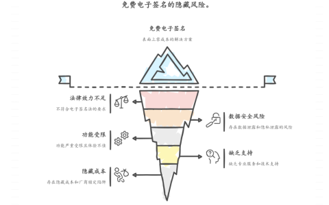 使用免费电子签名软件？需要警惕这些隐藏的风险和限制