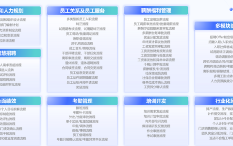 13款绩效考核管理系统优势对比