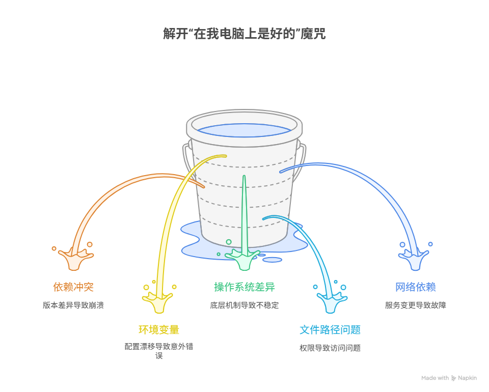 为什么我的代码换个环境就无法运行了?