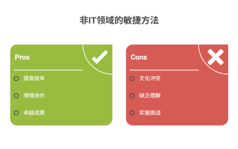 如何将敏捷项目管理应用于非IT项目